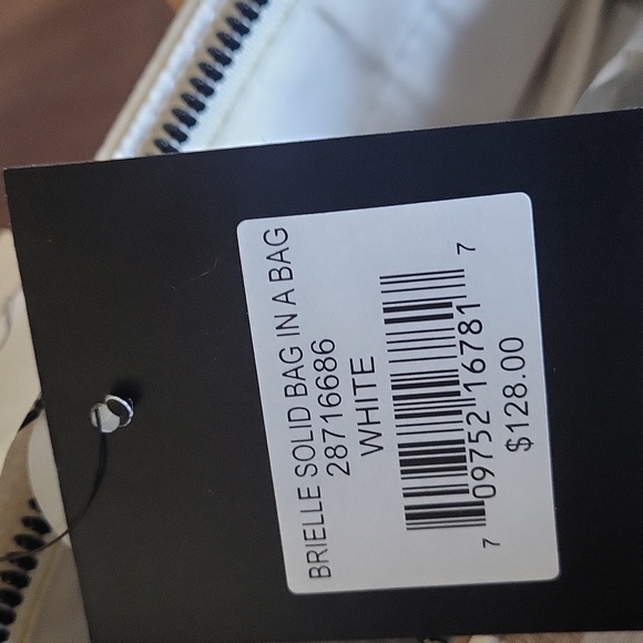 White Leather Handbag - Picture 8 of 8